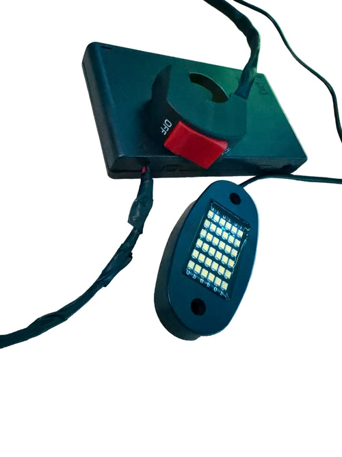 Battery powered rocklight