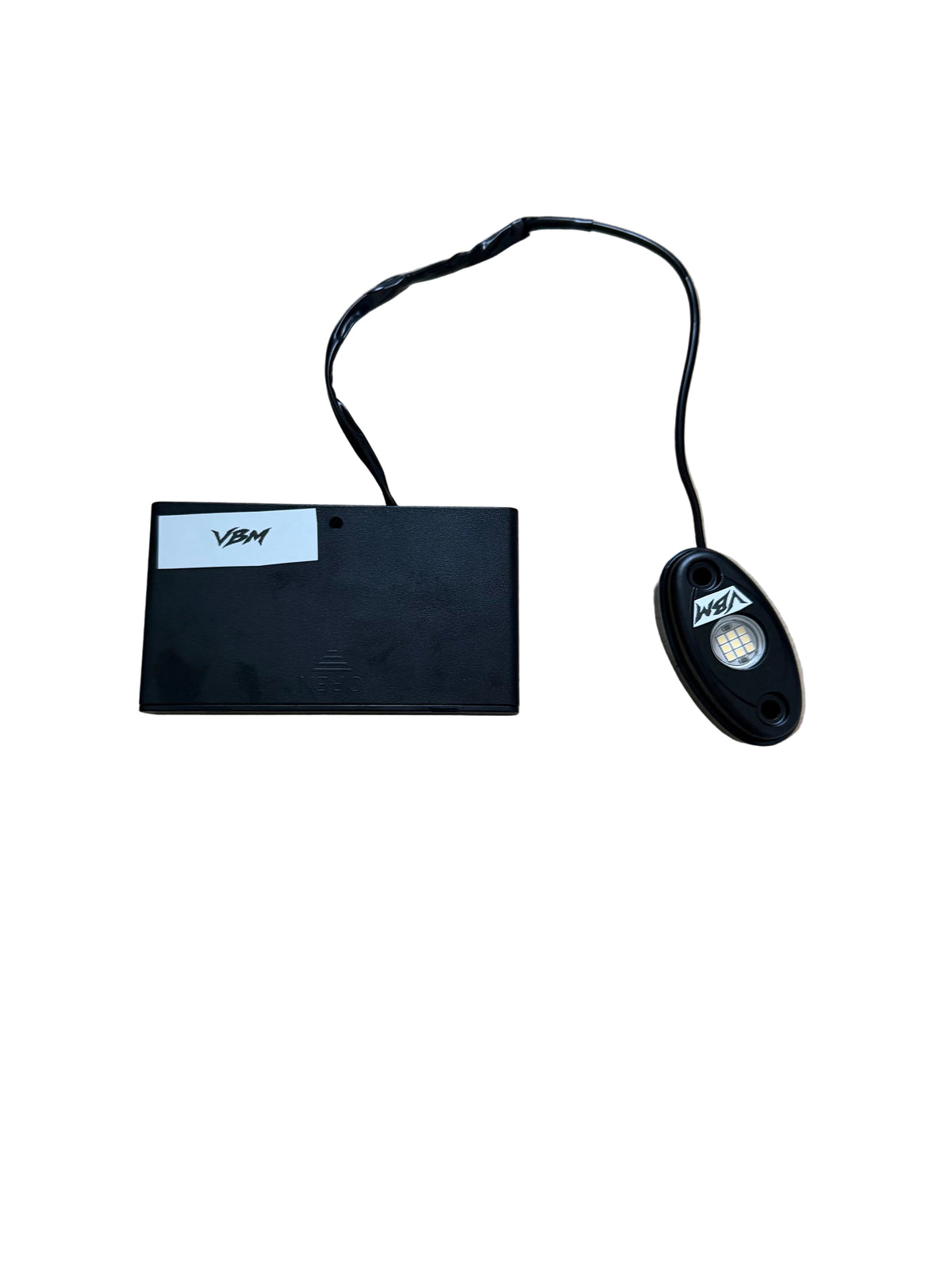 V2 battery powered metal rocklight